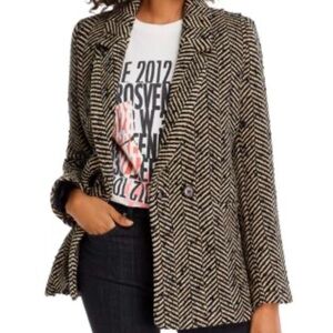 Anine Bing fishbone blazer size XS